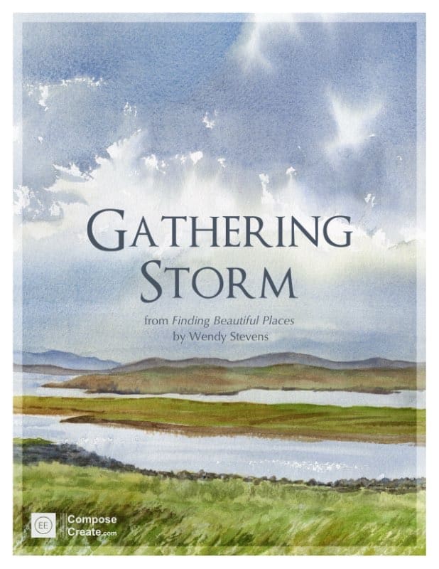 Gathering Storm by Wendy Stevens from the Beautiful Places - Piano Music Kids Love so Kids love making music | ComposeCreate.com